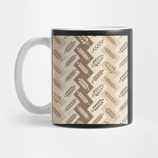 Wheat Chevrons 1 Mug